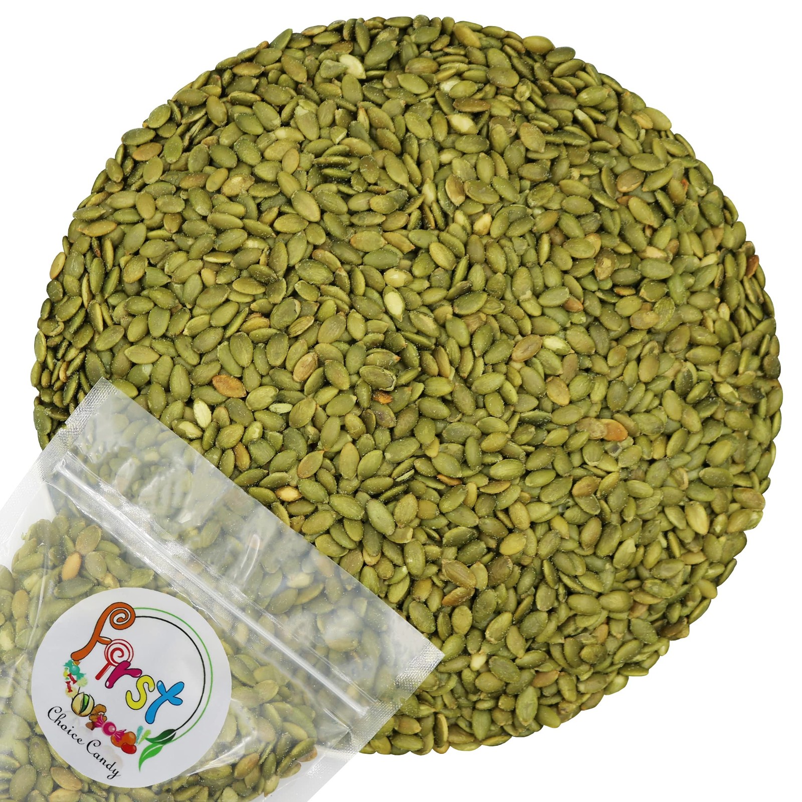 Roasted and Salted Kernel Pumpkin Seeds (Pepitas) 3 Pound